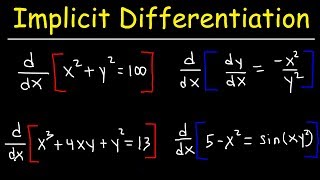Implicit Differentiation