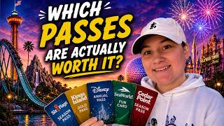 WHICH SEASON PASSES ARE ACTUALLY WORTH IT | THE DIFFERENT PASSES, PARKS, PERKS, AND MORE!