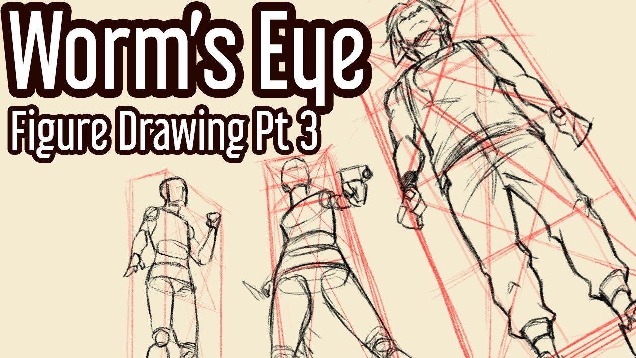 How To Draw Worms Eye View