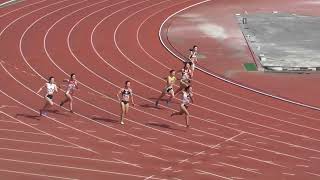 2022関西学生陸上種目別　女子200m準決勝2組