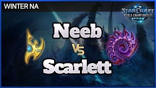 【스타2】Neeb (P) vs Scarlett (Z) - WCS Winter NA 결승