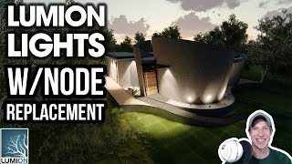 FAST Light Placement in Lumion with Node Replacement