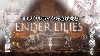 【ENDER LILIES/初見】4人目のボス探し！絶望の世界で呪いの運命にあらがう物語#2【エンダーリリーズ】死にゲー/Vtuber/メトロイドヴァニア