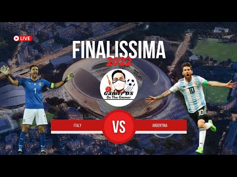 Argentina Vs Italy Finalissima 2022| Big Match Between Argentina ...