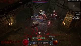 【DiabloⅣ　ディアブロⅣ】シーズン1　バーバリアン　ナイトメアダンジョン　ティア100（厳選なしで適当に）