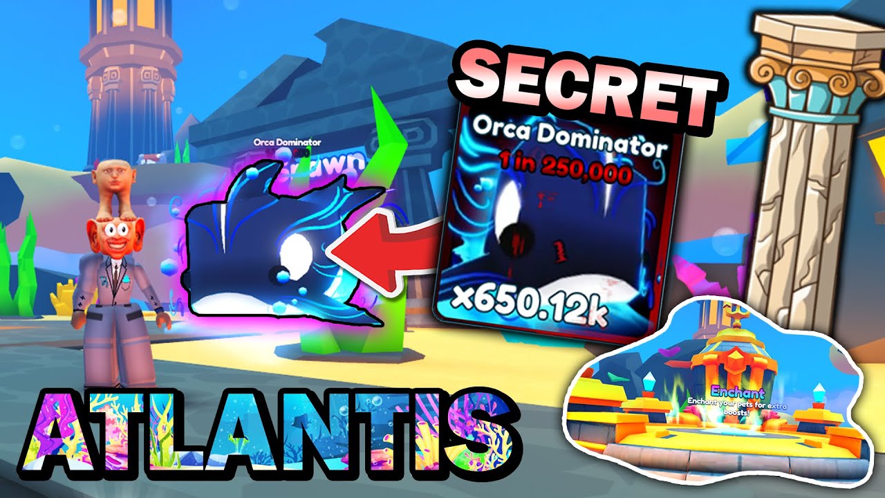 I Hatched The New Secret Pet These Atlantis Pets Are Op Roblox Tap