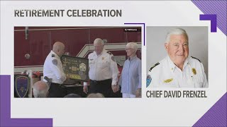 Orange County Fire Dept. celebrates retirement of Chief David Frenzel after his 53 years of service