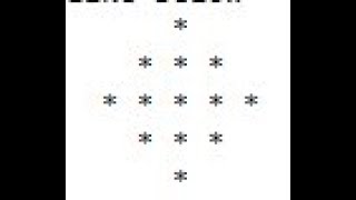 Diamond Pyramid Pattern Type 2 in Java