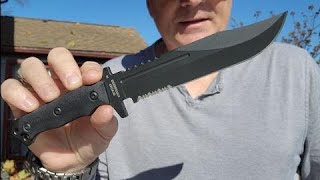 Halfbreed Blades Large Infantry Knife review