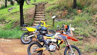 250km Day Trip! Ktm 500 &  DRZ400 Yarramalong to Broke and back part1