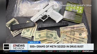 More than 500 grams of meth seized in Reno drug bust