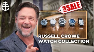Russell Crowe tells the story of his watches, before SELLING!
