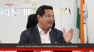 Conrad: Social auditing of MGNREGA taking place at all levels