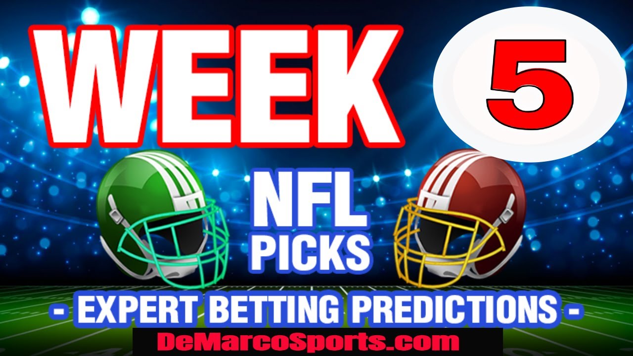 3 NFL Best Bets For Week 5 Action - October 8, 2023 - YouTube