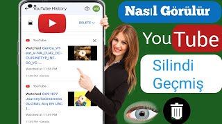 Youtube'da Silinen Geçmiş Videosu Nasıl Bulunur | Yeni 2024