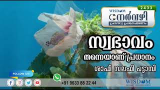 സ്വഭാവം തന്നെയാണ് പ്രധാനം | SHAFI SALAFI,PATTAMBI | Nervazhi | നേർവഴി ഹ്രസ്വ പ്രഭാഷണം | Episode 2434