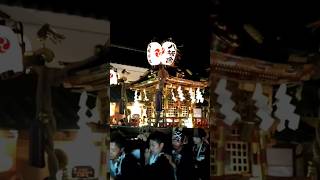 八坂神社祇園祭2024笠間市【威勢が良い掛け声で神輿を担ぐ】#shorts