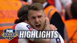 Aaron Ramsey gives Arsenal 2-1 lead | 2016-17 FA Cup Final Highlights