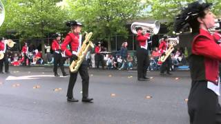 BHS Red Raiders Band in the 2010 Ski to Sea Parade