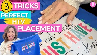 3 Tips for Perfect HTV Placement (No Tools Needed)