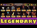 ALL LEGENDARY CARD'S IN ONE DECK? CASTLE CRUSH GAMEPLAY