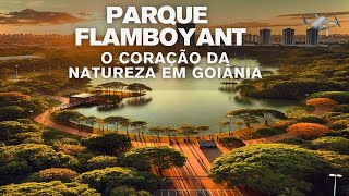 Explorando o Parque Flamboyant em Goiânia - Voo de Drone no Coração da Natureza Urbana