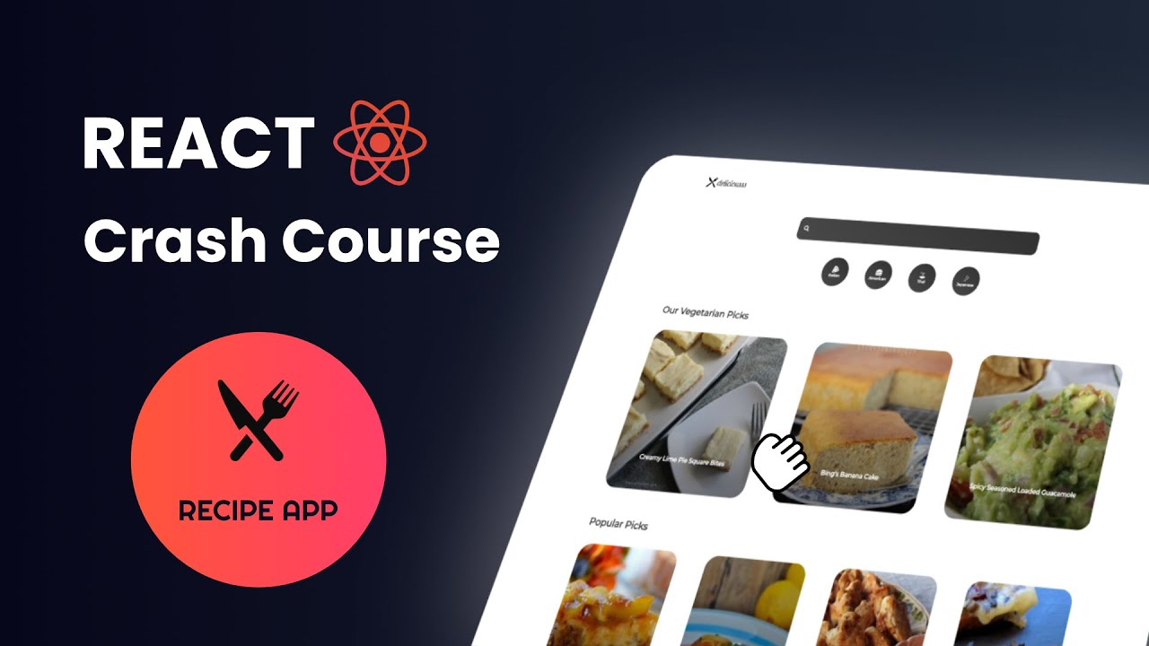 React Crash Course Build A Full Recipe App Tutorial Quadexcel React Crash Course Build A Full Recipe App Tutorial Quadexcel