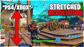 how to get stretched resolution on console fortnite stretched resolution settings ps4 xbox - stretched res fortnite ps4