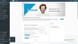 Introduction to SAP Datasphere || unit 1