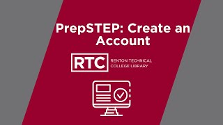 PrepSTEP: Create an Account