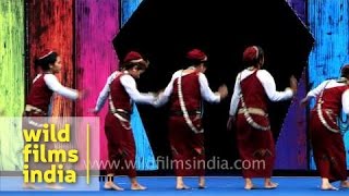 Tagin traditional dance during Panyor River Festival, Yazali village