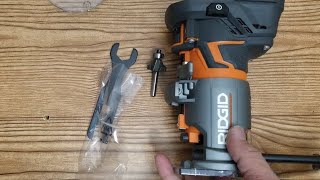 RIDGID 18V OCTANE Cordless Brushless Compact Fixed Base Router