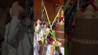 Jewish prayer near the Western Wall in Jerusalem during Sukkot, Israel 2024