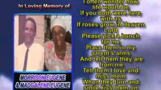 Morrison Eugene & Madgalene Eugene memorial