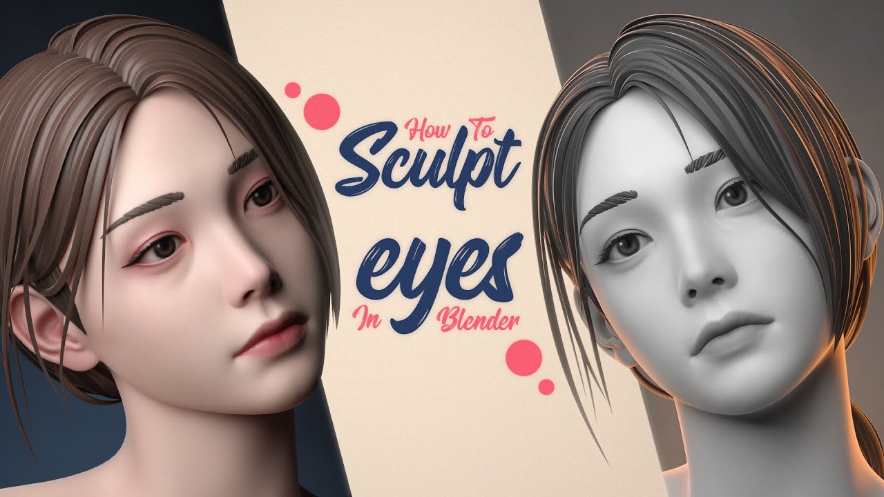 How To Sculpt Eyes In Blender - YouTube