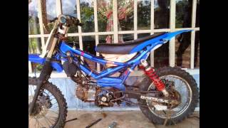 Video Motor Bebek 2tak Yamaha Fizr Modif trail Mesin 