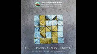 【ストップモーションアニメ】折り紙ピクセルボード「カウントダウン」[stop motion] origami pixel board 'countdown' 5×5