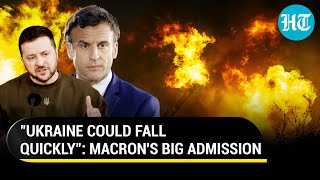 Macron Warns Of Ukraine's Quick Fall At Russian Hands; NATO Has This Advice For Zelensky...
