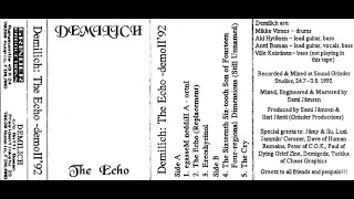 DEMILICH - The Echo/Demo II 1992 full album