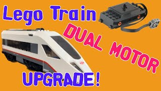 SUPER FAST Lego Train Motor Upgrade!! 😱 Lego Set #60051 #lego