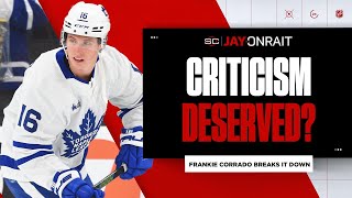 Does Marner deserve criticism for play in Game 1 & 2?
