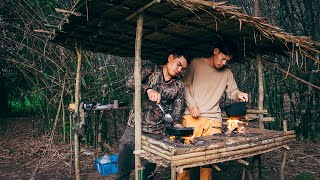 [Day3] semi-survival House by the river in the middle of the bamboo forest, 3 days and 3 nights