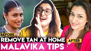 Malavika’s Secret For Natural Glowing Skin | DIY Face Pack at Home | Home Remedies