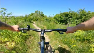 Mountain Biking at the Cyclopark, Beginner/Intermediate Track