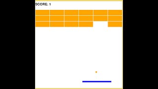 Simple Wall Breaker Game using Pygame in Python