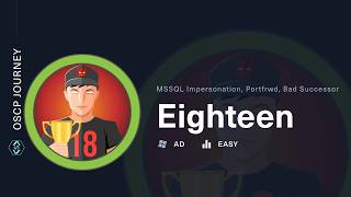 HackTheBox – Eighteen Walkthrough | MSSQL Impersonation, Ligolo, Werkzeug Hash, Bad Successor