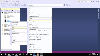 How to backup and restore database in SQL Server?