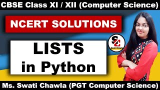 NCERT Solutions of Lists in Python | Class 11 NCERT Solutions Computer Science