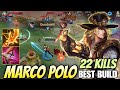 Marco Polo - Best Build Solo Rank | QuadraKill + MVP Full Gameplay | Honor of Kings 2024 (Global)