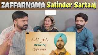 Zaffarnama - Satinder Sartaaj | Pakistani Reaction